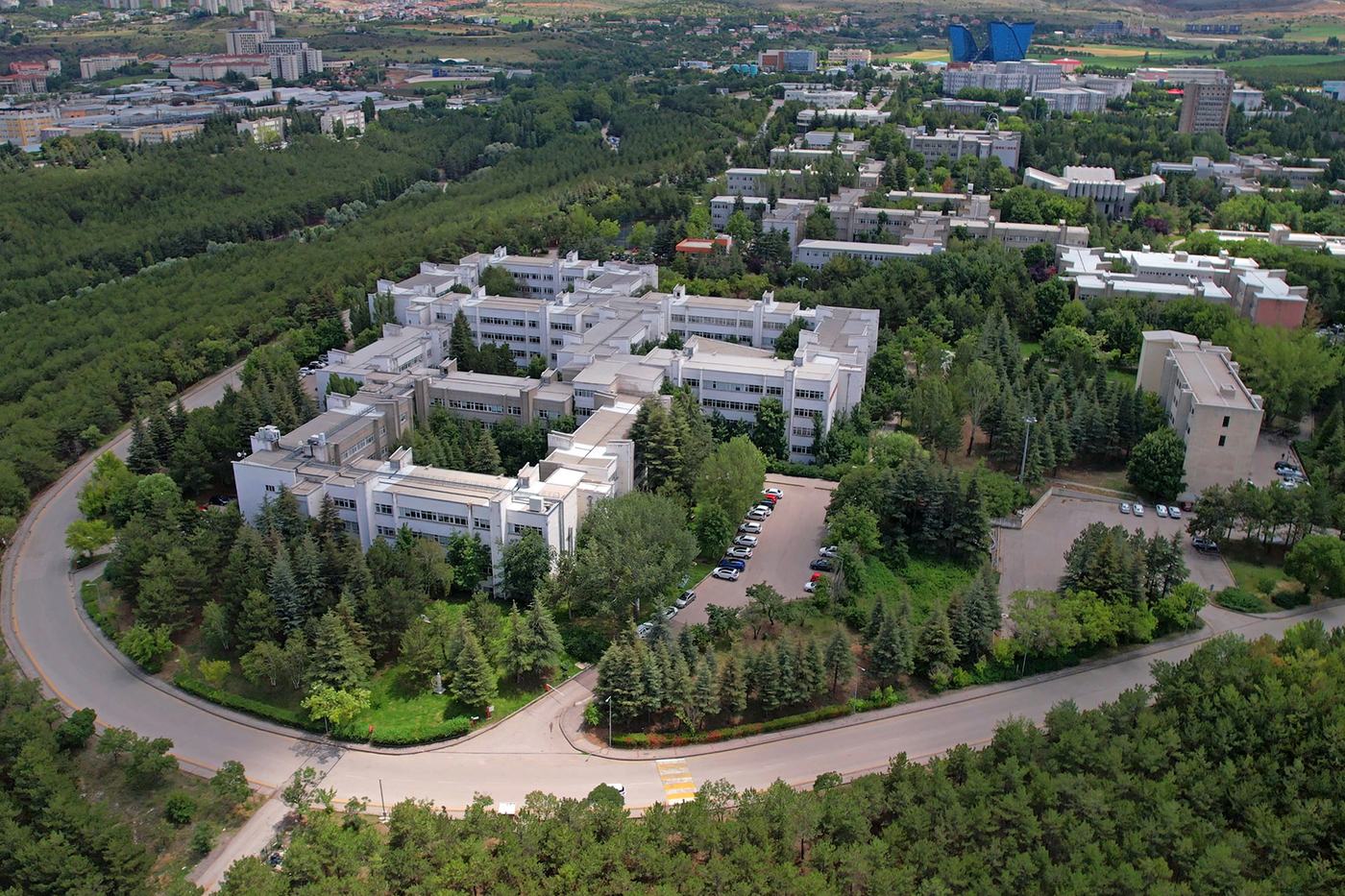 Beytepe Campus, aerial view